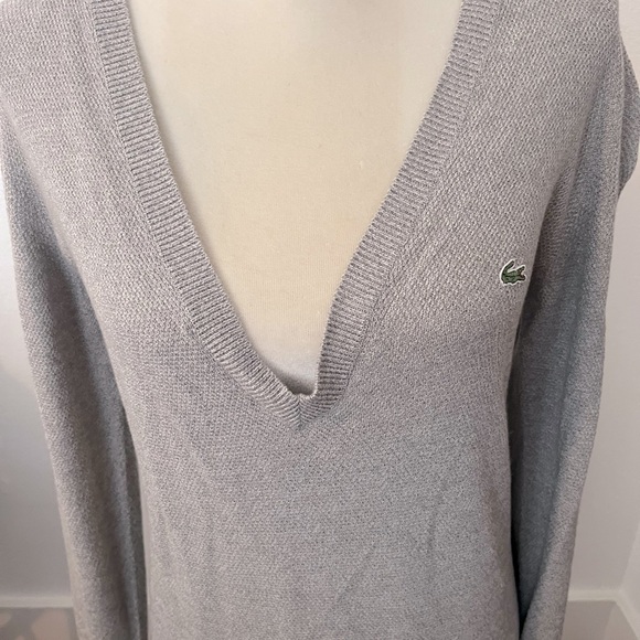 Lacoste Knit Sweater Dress - Picture 3 of 12